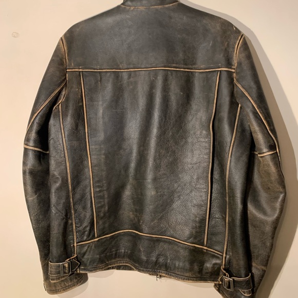American Eagle Outfitters | Jackets & Coats | American Eagle Mens Distressed Leather Jacket